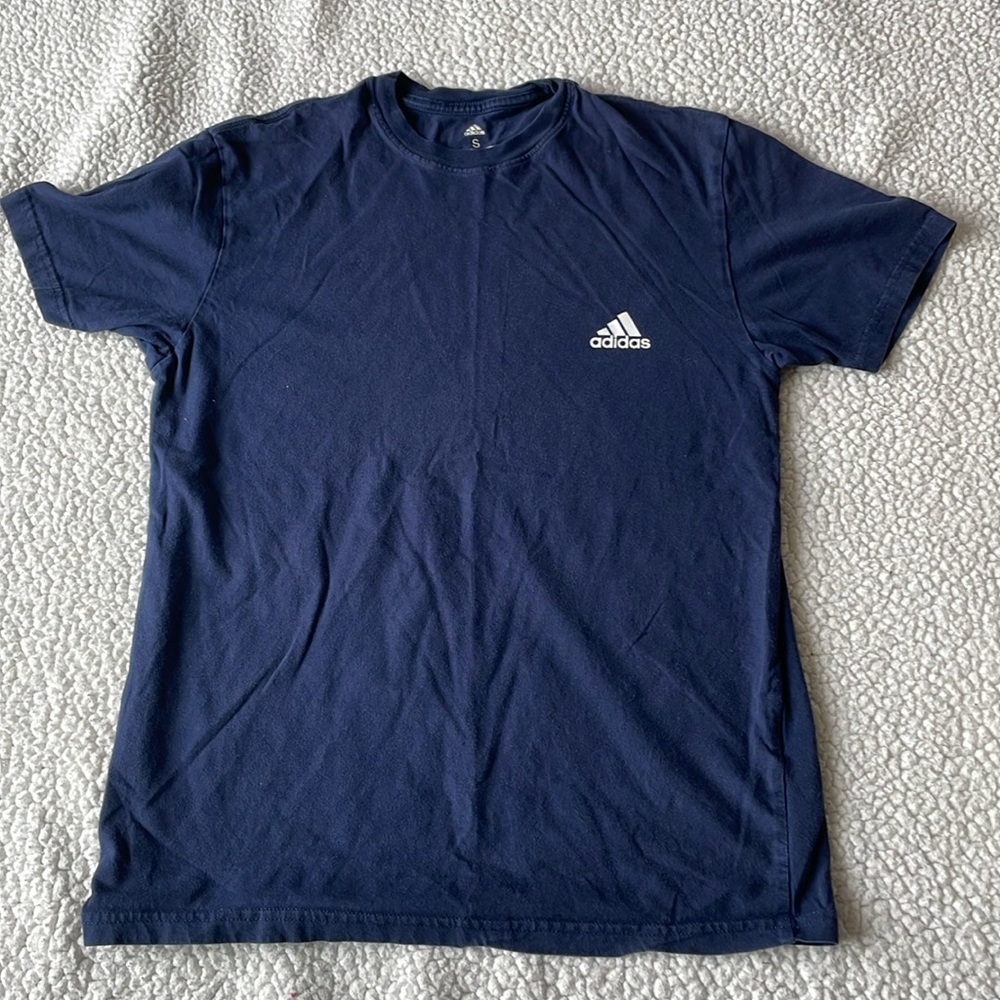 Adidas navy tshirt